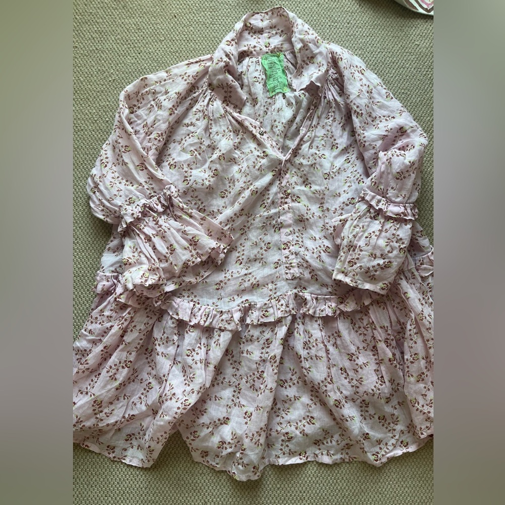 Floral Pink Women's Top
